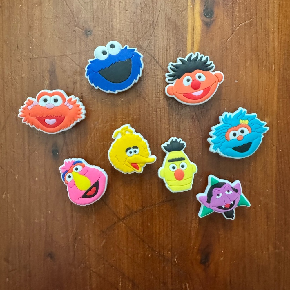 Sesame Street Character Shoe Charms